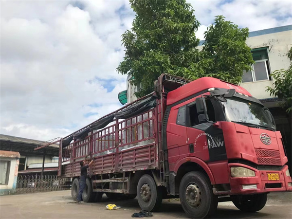 Loading an delivery of water purification and bottle water filling system